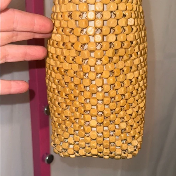 The Sak Vintage Wooden Beaded Shoulder Bag - Picture 4 of 9